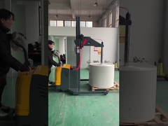 อัตโนมัติไฟฟ้า แบตเตอรี่แรง Roll กระดาษ พลาสติกฟิล์ม Roll Lifter ง่ายที่จะใช้งาน