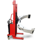 500kg Customized Load Capacity Semi Electric Forklift With Rotating Clamp Paper Roll Lifter Stacker