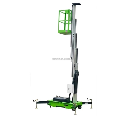 Portable 286lbs 19.7ft Aerial Work Platform Lift Hydraulic Aluminum Alloy Electric For Sale
