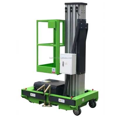 Portable 286lbs 19.7ft Aerial Work Platform Lift Hydraulic Aluminum Alloy Electric For Sale