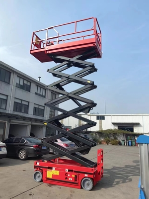 Elevated Work Platform Battery-Powered Scissor Lift 4m 6m 8m 10m 12m