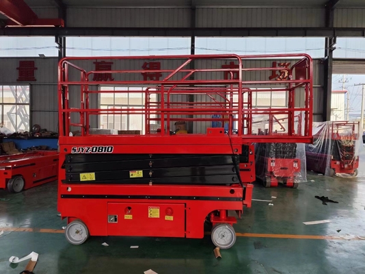 Elevated Work Platform Battery-Powered Scissor Lift 4m 6m 8m 10m 12m