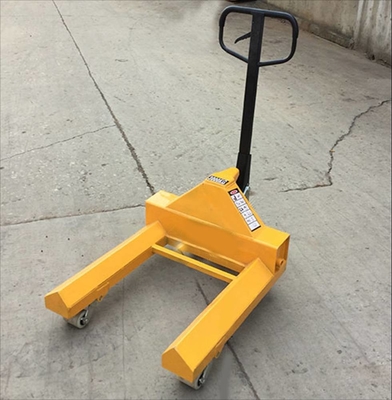 2000 kg 2 tons easy use  Manual Hand Pallet Roll Truck for Printing and Publishing industry