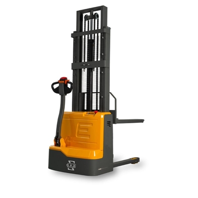 1 Ton 3 Meter 1000kg 3 Meters Electric Pallet Walkie Stacker With CE Certificate
