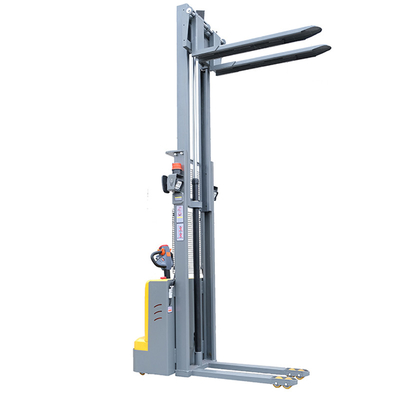 1 Ton 3 Meter 1000kg 3 Meters Electric Pallet Walkie Stacker With CE Certificate
