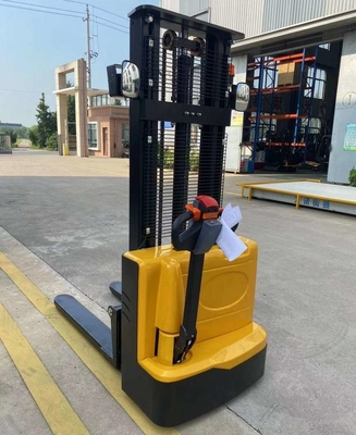 1 Ton 3 Meter 1000kg 3 M Electric Pallet Walkie Stacker Electric Pedestrian Stacker