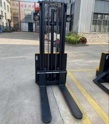 1 Ton 3 Meter 1000kg 3 M Electric Pallet Walkie Stacker Electric Pedestrian Stacker