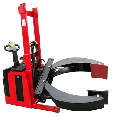 Electric Drive System Full Electric Roll Stacker With Leg For Holding Goods Rotating Raising And Placing