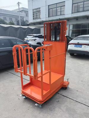 CE Approved 300kg 0.3ton Powered Semi-Electric Aerial Order Picker Stock Automatic Handling Retail Printing Shops Hotels