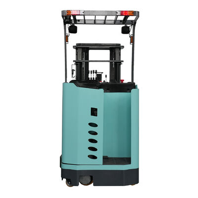 Ride on Electric Reach Truck Forklift for Narrow Aisle Warehouse with EPS