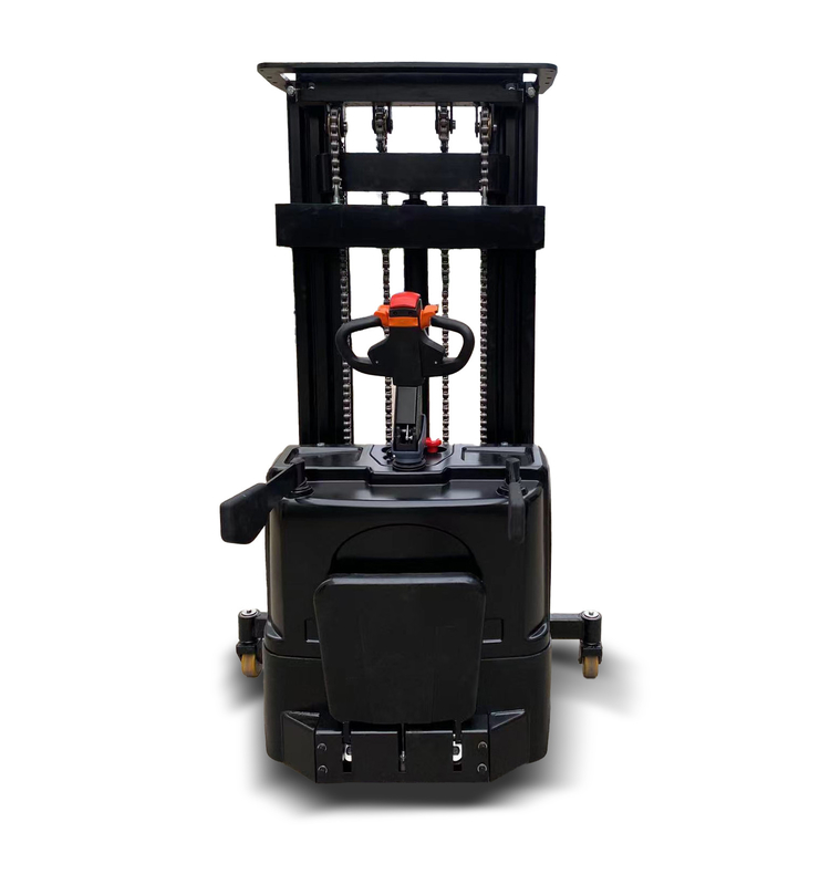 1m 2m 3m 4m 4.5m Electric Stacker Pallet Stacke Small Space Use Fork Lift 2000kg