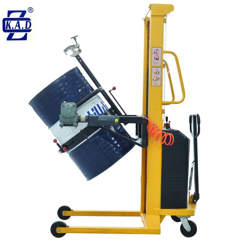 Stainless 500kg Semi Electric Industrial Poly Hydraulic Drum Lifter