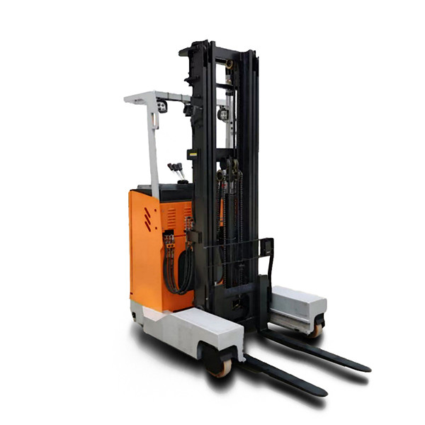 Full Electric Pallet Forklift Reach Truck Counterbalance Reach Truck 500 Kg Traction Motor