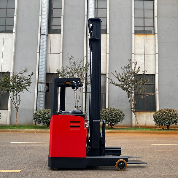 Full Electric Pallet Forklift Reach Truck Counterbalance Reach Truck 500 Kg Traction Motor