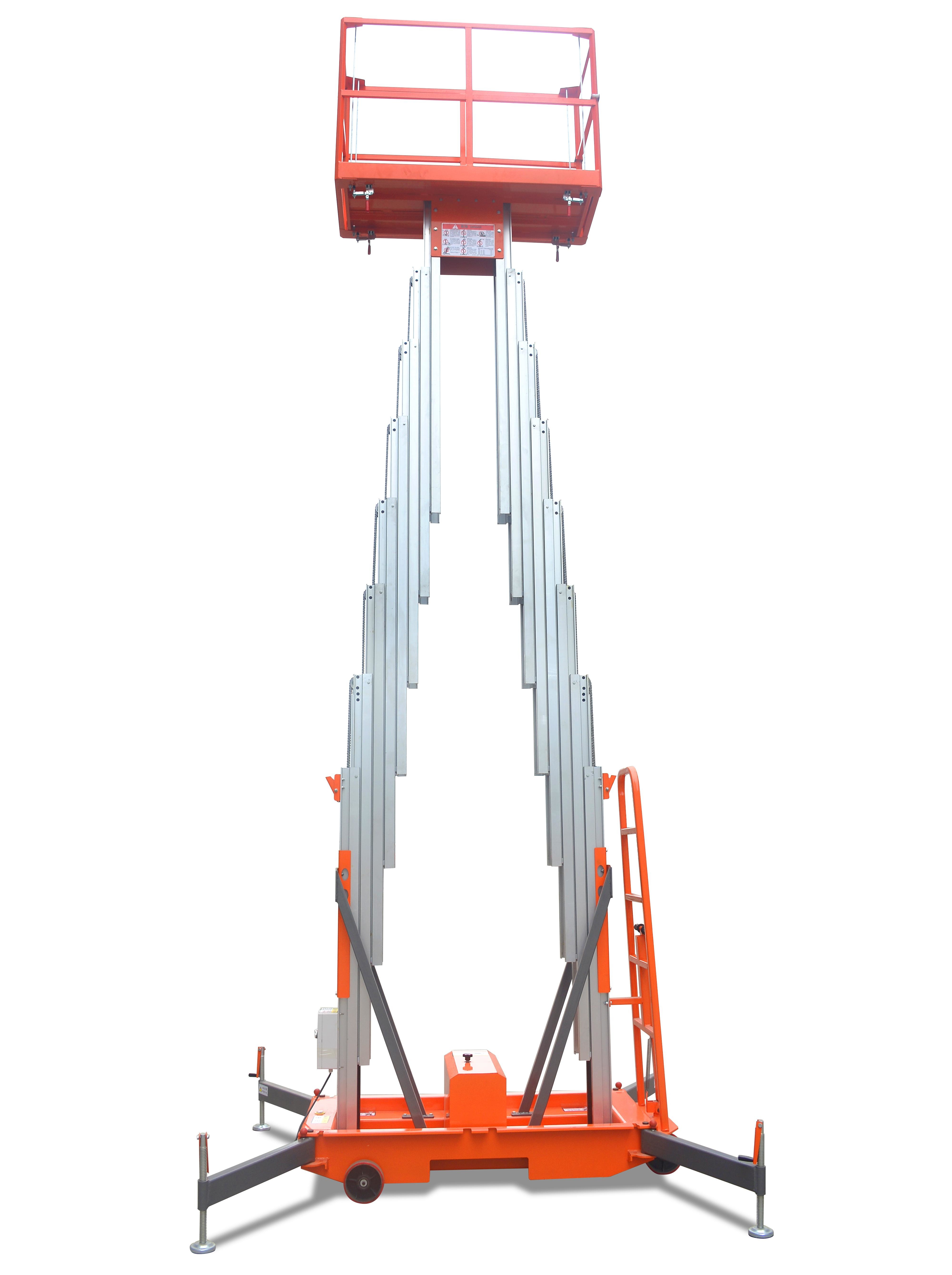 Hydraulic Jack Table with 0.019m Ground Clearance Raised and 24V/30A Battery Capacity