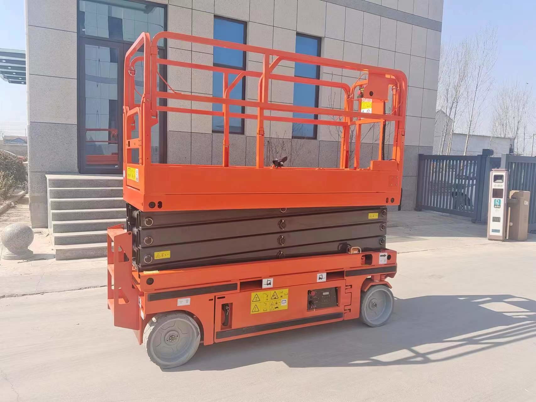 Elevated Work Platform Battery-Powered Scissor Lift 4m 6m 8m 10m 12m