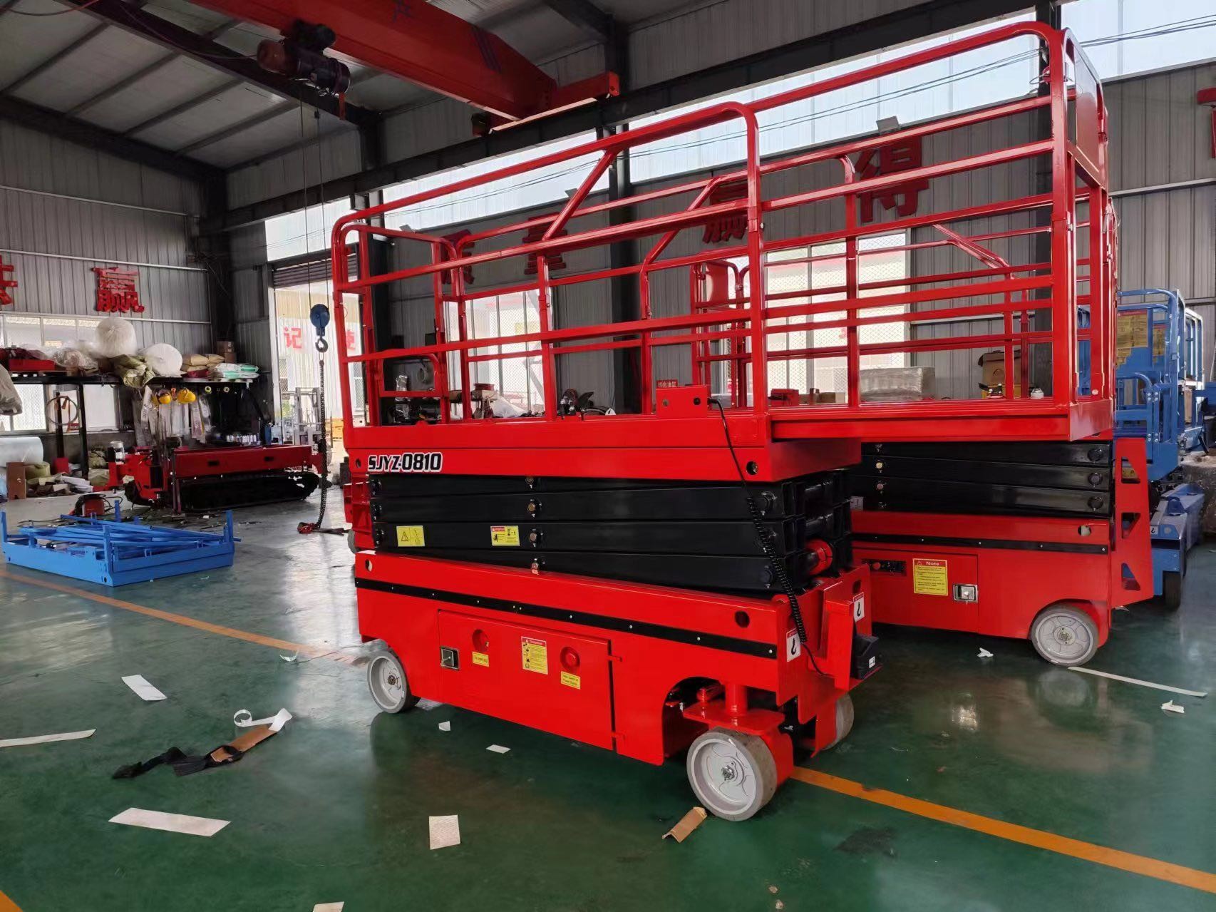 Elevated Work Platform Battery-Powered Scissor Lift 4m 6m 8m 10m 12m
