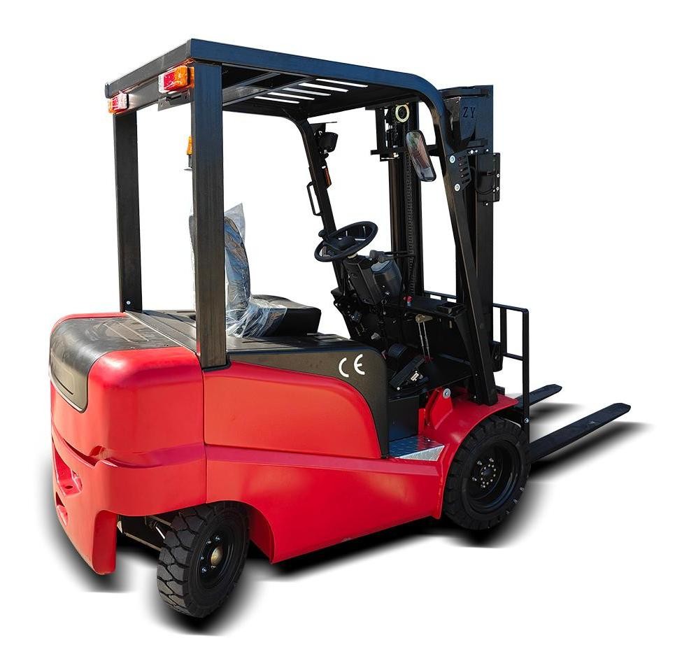 3.5meters 3tons Four Wheels Full Electric Forklift suitable for food packaging industry